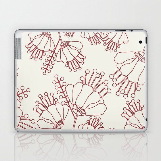 flower strange pattern Laptop & iPad Skin