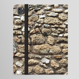 Ancient Roman Stone Wall iPad Folio Case