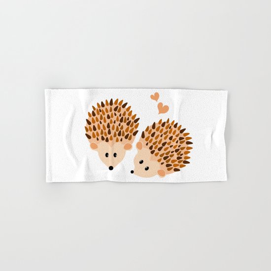 Hedgehogs Hand & Bath Towel