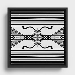Great Ancient Bow Framed Canvas