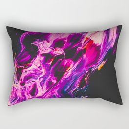 Abstract Splatter Paint v8 Rectangular Pillow