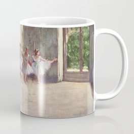 The Rehearsal By Edgar Degas | Reproduction | Famous French Painter Coffee Mug