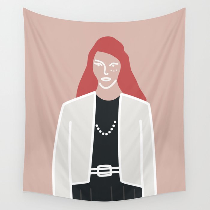 The Fashionista Wall Tapestry