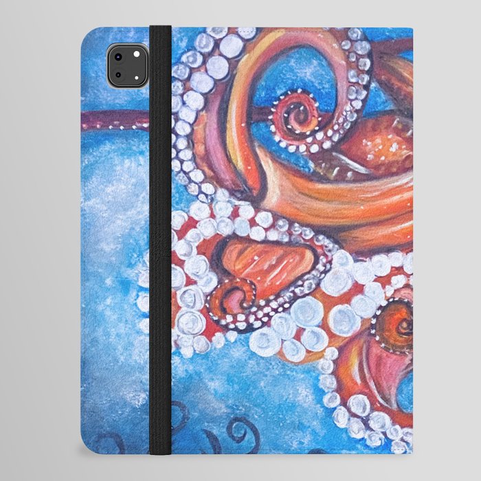 Colorful Octopus iPad Folio Case