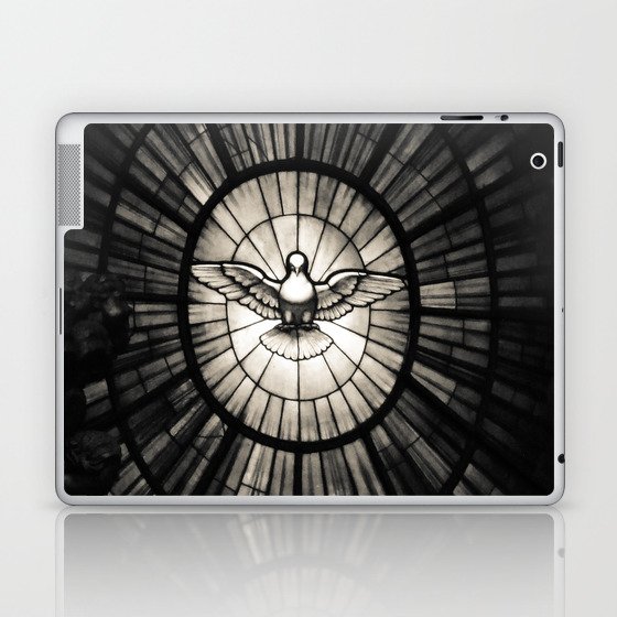 The Holy Spirit as a dove Laptop & iPad Skin