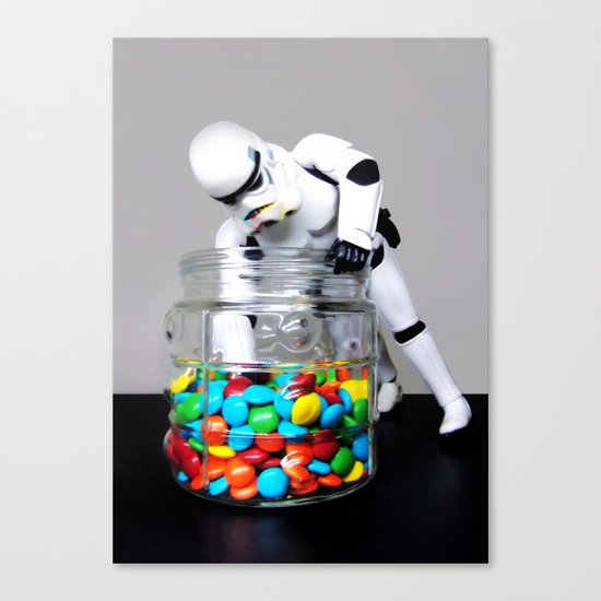 Busted! Canvas Print