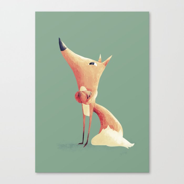 Freddie the Fox Canvas Print