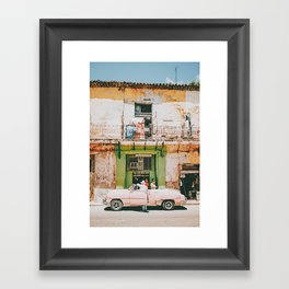 Summer in Cuba Framed Art Print