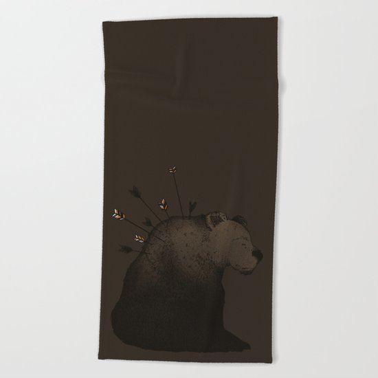 I'm Fine Beach Towel