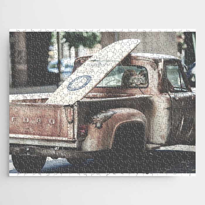 Old Rusty Truck Jigsaw Puzzle