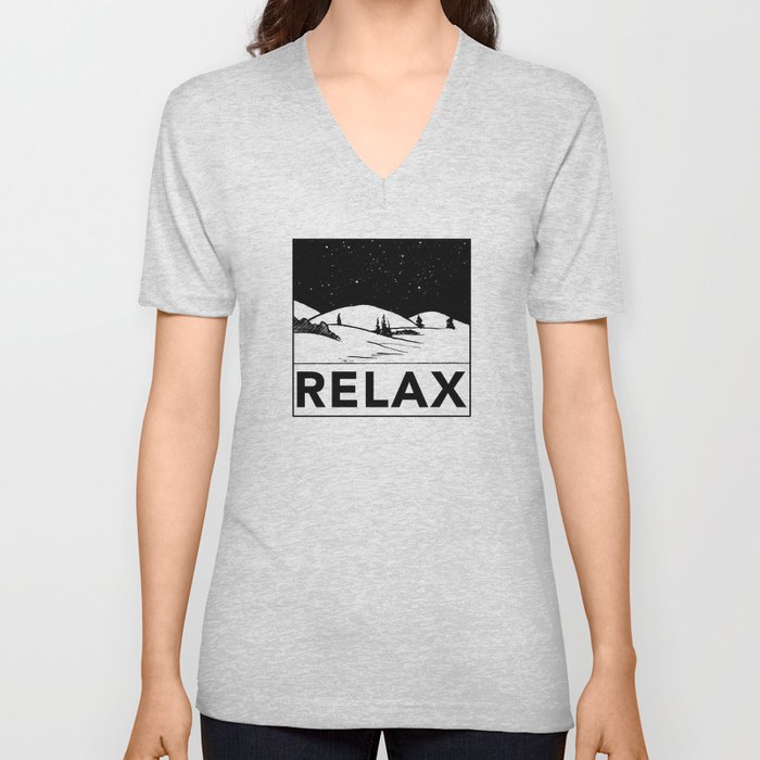 Relax V Neck T Shirt