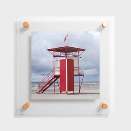 Coast Guard Watch Tower Floating Acrylic Print