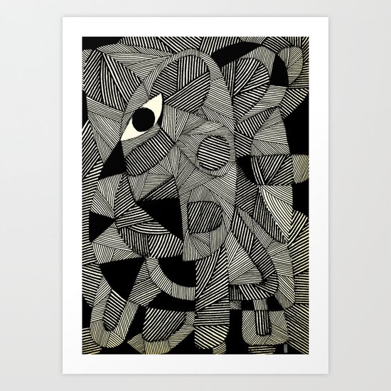 - fall west - Art Print