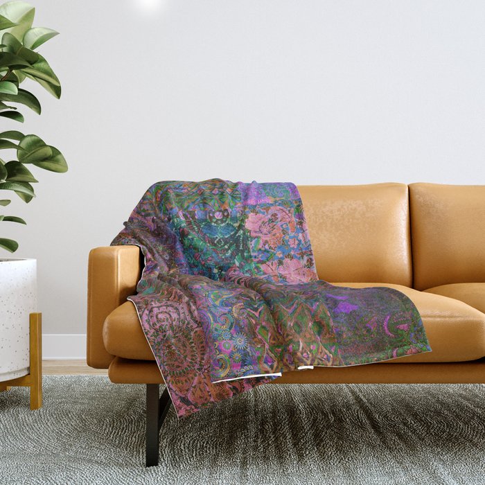 Bohemian Wonderland II Throw Blanket