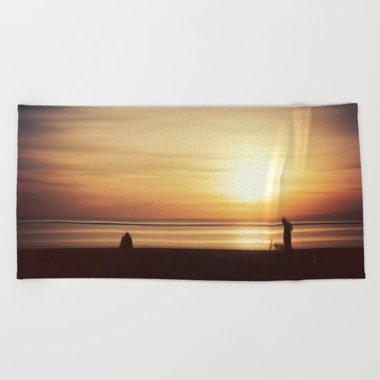 suMMer mOOd - beach sunset Beach Towel