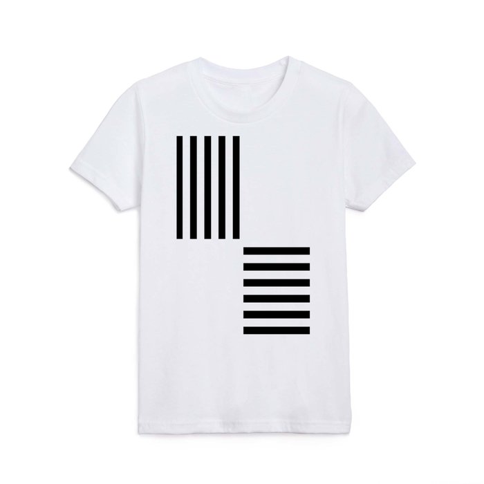 MODERNIST (BLACK-WHITE) Kids T Shirt