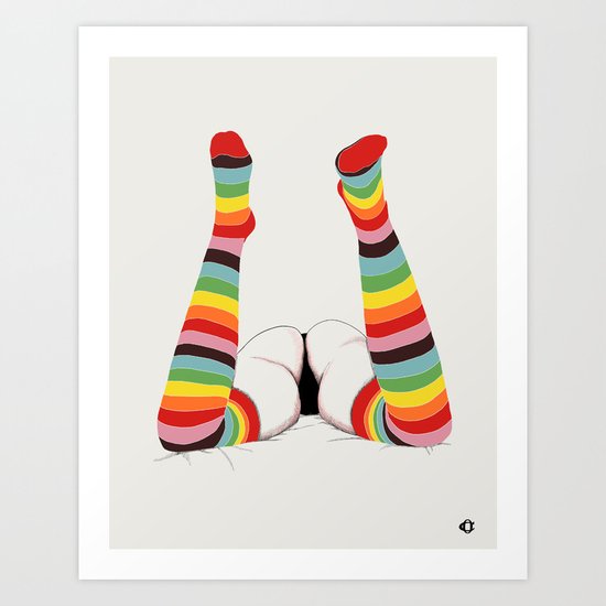 Booty Art Print