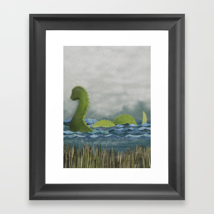 Nessie Framed Art Print