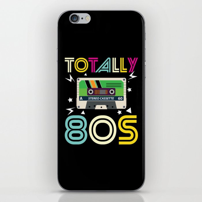 Totally 80s music cassette aesthetic shirts iPhone Skin