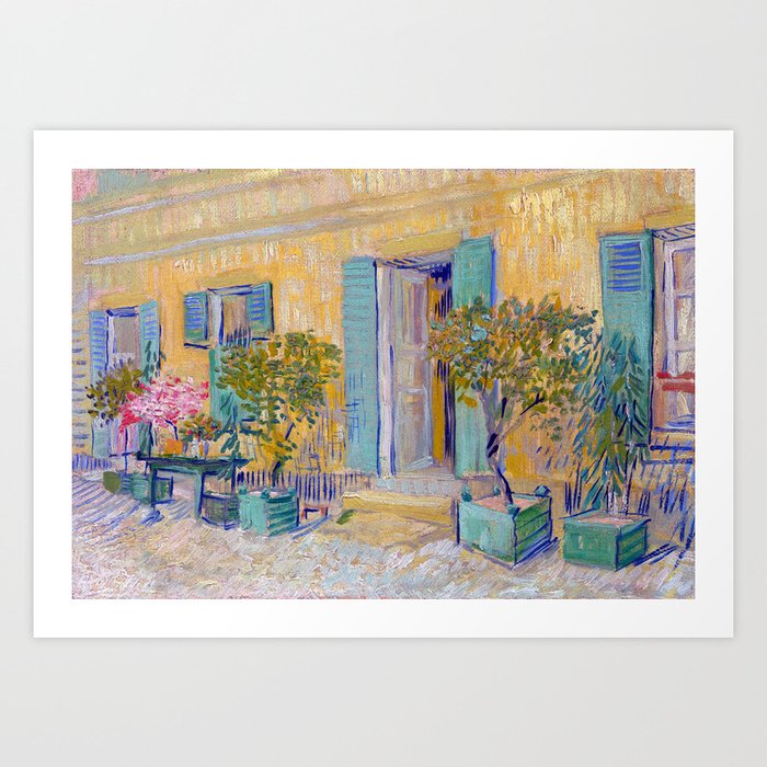 Vincent van Gogh Restaurant in Asnieres Art Print