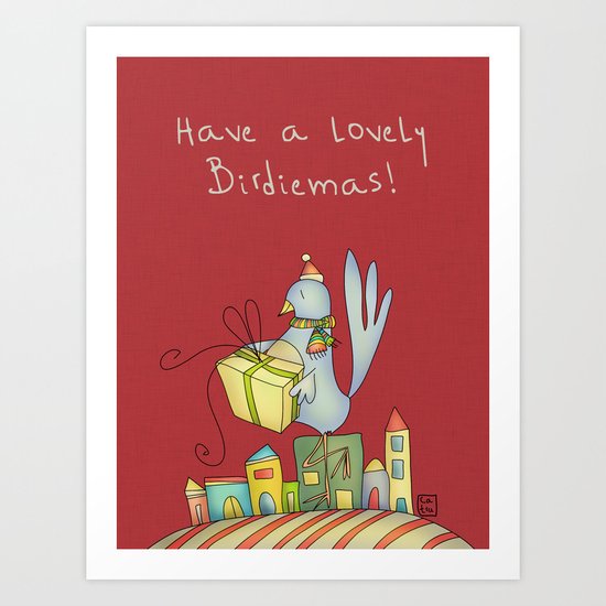 Christmas Art Print