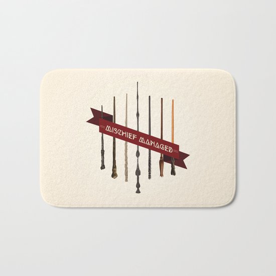 Mischief Managed Bath Mat