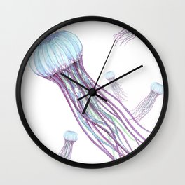 Jellyfish Pattern  Wall Clock