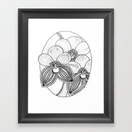 waling-waling flowers Framed Art Print