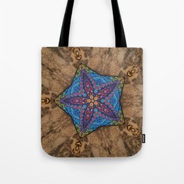 Puzzled Meerfish Tote Bag