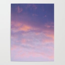 Sunset clouds Poster