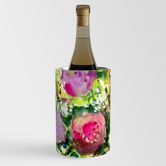 Floral Piano Wine Chiller