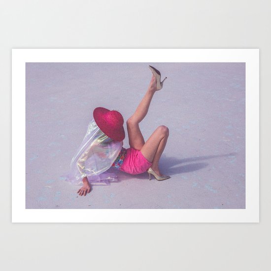 Pink Lady 2 Art Print