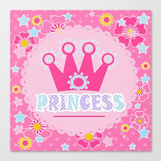 For the little Princess. From the series "Gifts for kids" . Canvas Print