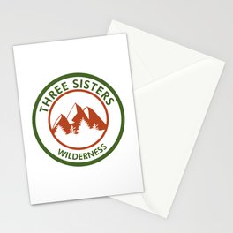 Three Sisters Wilderness Stationery Card