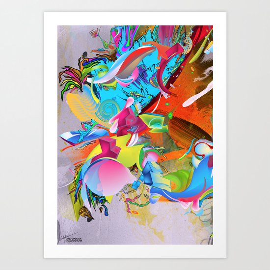 The Pulling Force Art Print