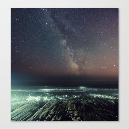 Galactic Beach Canvas Print