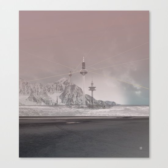 atmosphere 11 · The lost signal Canvas Print