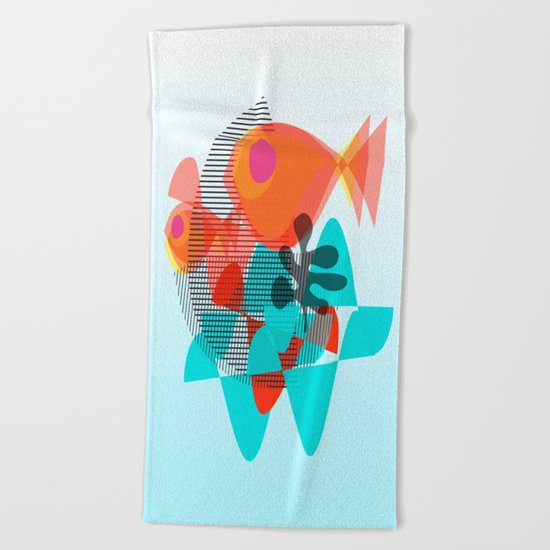 Piranas Beach Towel