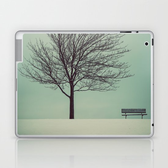 Bench with a View Laptop & iPad Skin