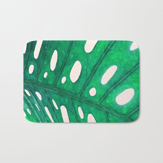 Foliage V2 #society6 #decor #lifestyle Bath Mat