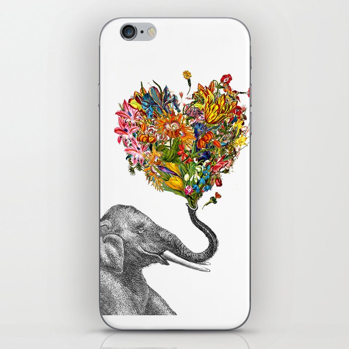 Happy Elephant  iPhone Skin
