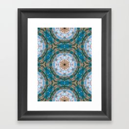 Mosaic - Water Drip Framed Art Print