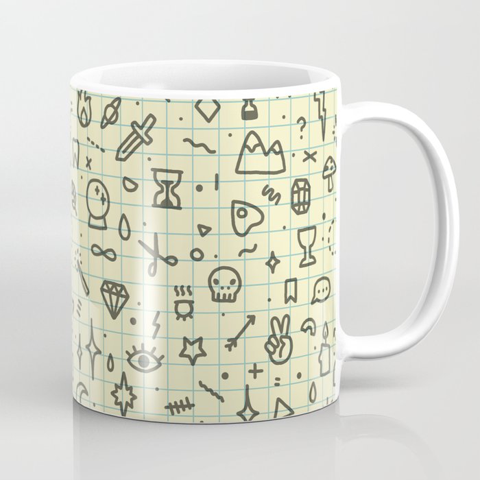 Doodles Pattern Coffee Mug