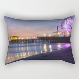 Santa Monica Pier Rectangular Pillow