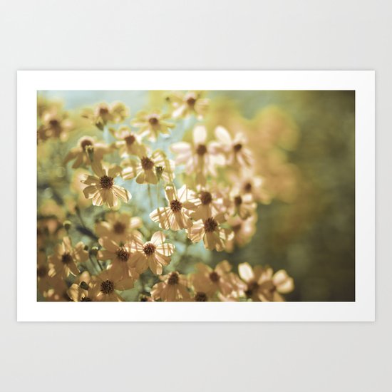 I live in the springtime Art Print
