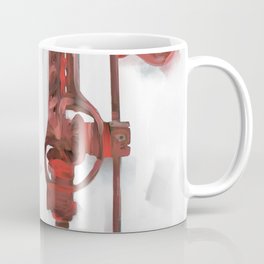 163. Abstract Hand Drills Coffee Mug
