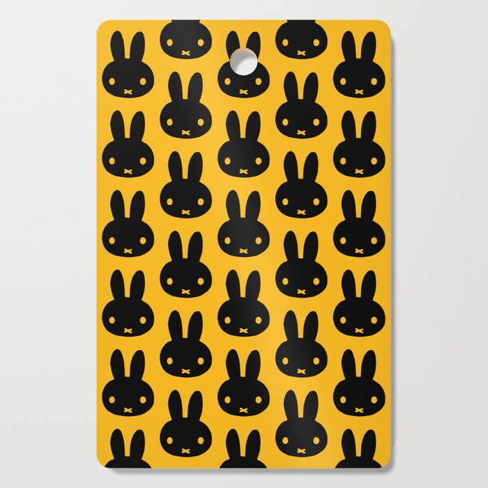 bunnies everywhere ultra pattern Cutting Board