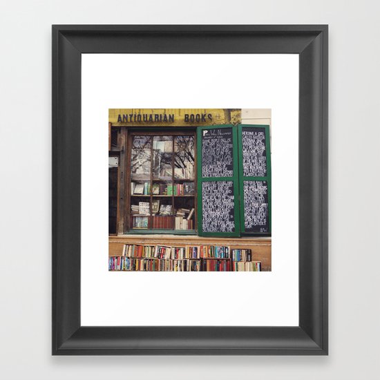 Shakespeare in Paris #2 Framed Art Print