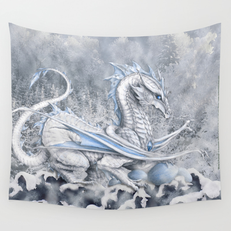 Winter S Promise Wall Tapestry By Jayfrench Society6
