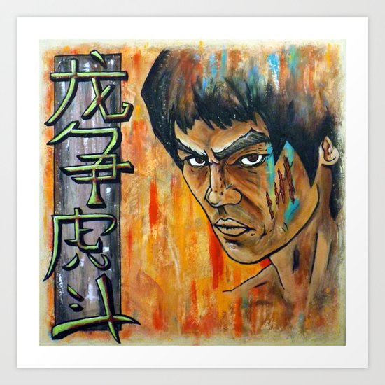 Enter the Dragon Art Print
